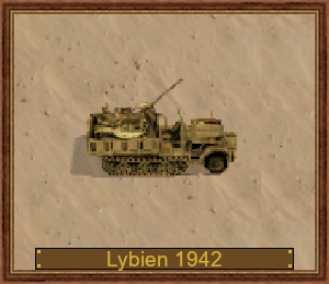 2 cm FlaK 38,Sd.Kfz.10-4 D-1942 Lybien