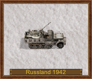 2 cm FlaK 38,Sd.Kfz.10-4 gep D-1942 Russland