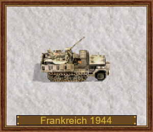 2 cm FlaK 38,Sd.Kfz.10-5 gep D-1944 Frankreich
