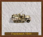 2 cm FlaK 38,Sd.Kfz.10-5 gep D-1944 Frankreich