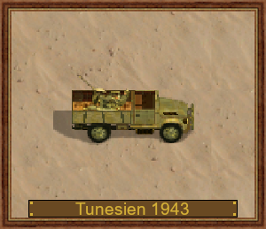 2 cm FlaK 38 auf Steyr 1500 LKW,offen D-1943 Tunesien