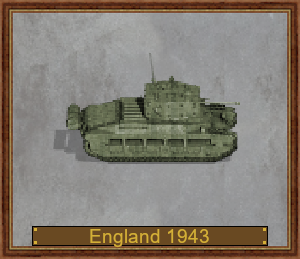 Matilda II A27 Turm, GB-1943 England