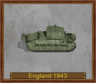 Matilda II A27 Turm, GB-1943 England