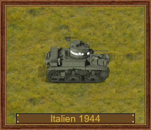 M3 rund, USA-1944 Italien