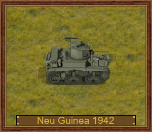 M3 rund, AUS-1942 Neu Guinea