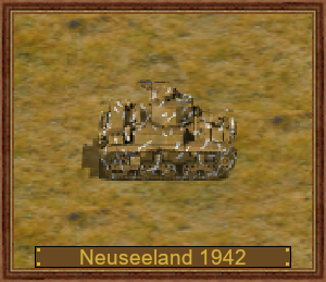 M3 rund, NZ-1942 Neuseeland