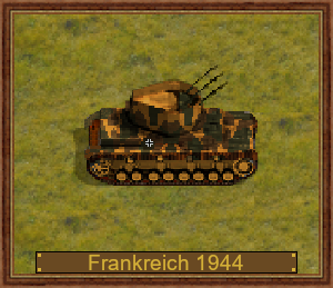 Pz IV,Wirbelwind, D-1944 Frankreich