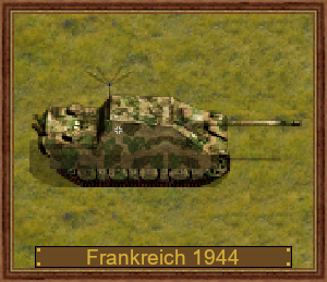 Befehls-Jagdpanther G2 D-1944 Frankreich