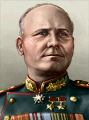 Portrait Soviet Ivan Konev