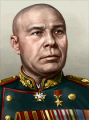 Portrait Soviet Semyon Timoshenko